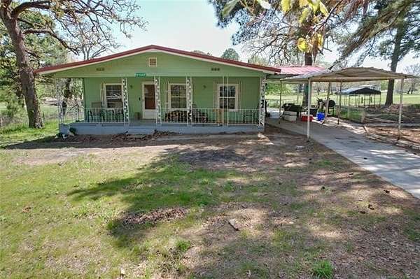 2.34 Acres of Residential Land with Home for Sale in Kingston, Oklahoma