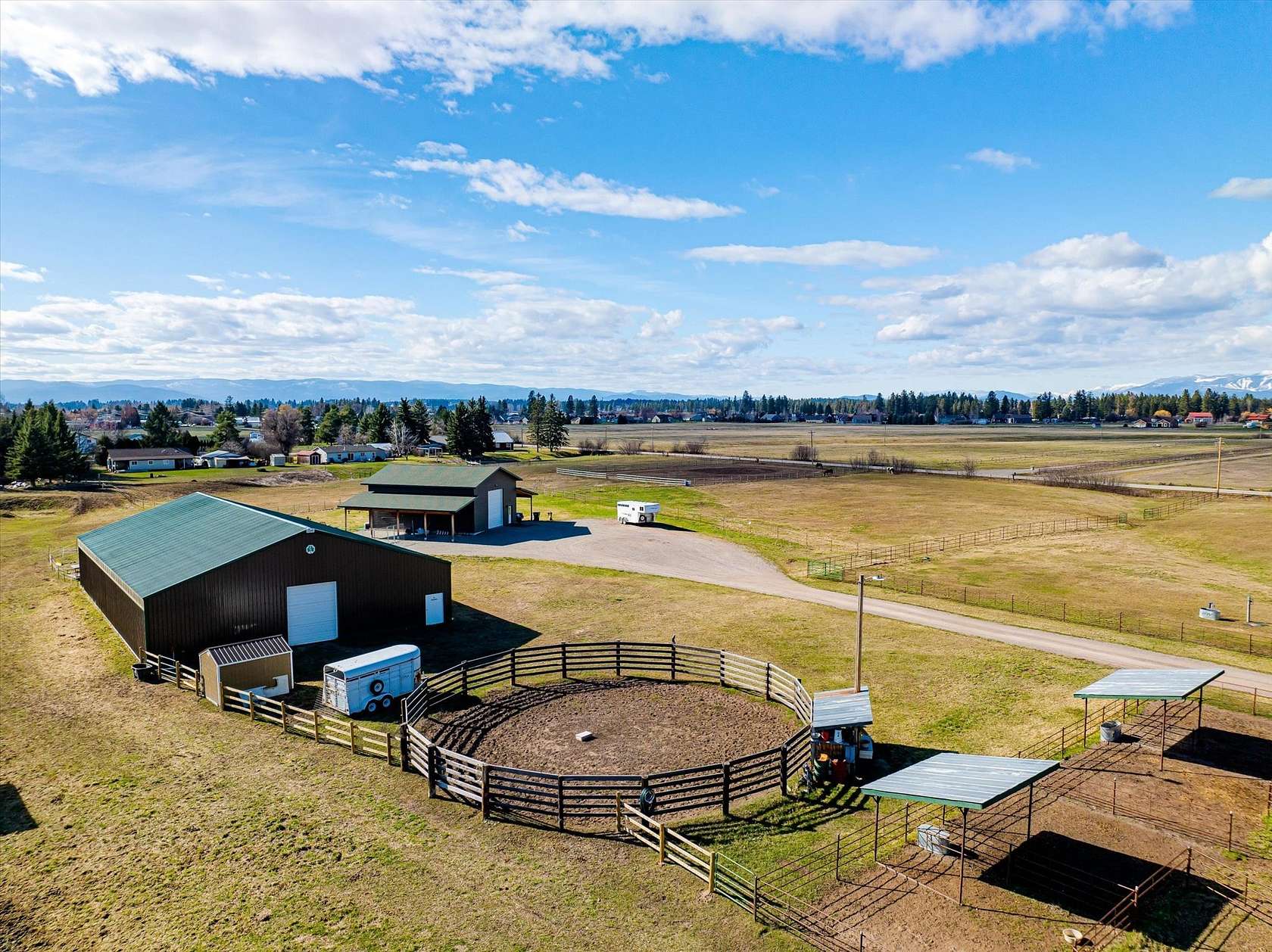 9.8 Acres of Land with Home for Sale in Kalispell, Montana