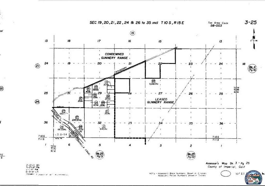 20 Acres of Land for Sale in Calipatria, California