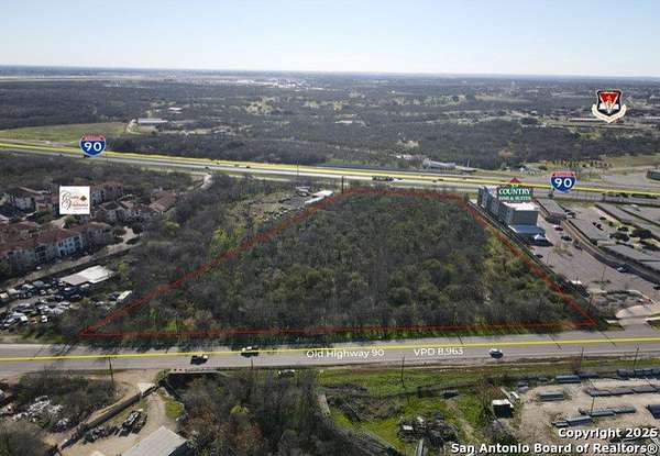 8.84 Acres of Commercial Land for Sale in San Antonio, Texas