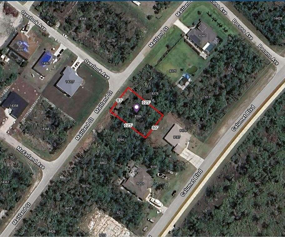 0.23 Acres of Land for Sale in Port Charlotte, Florida