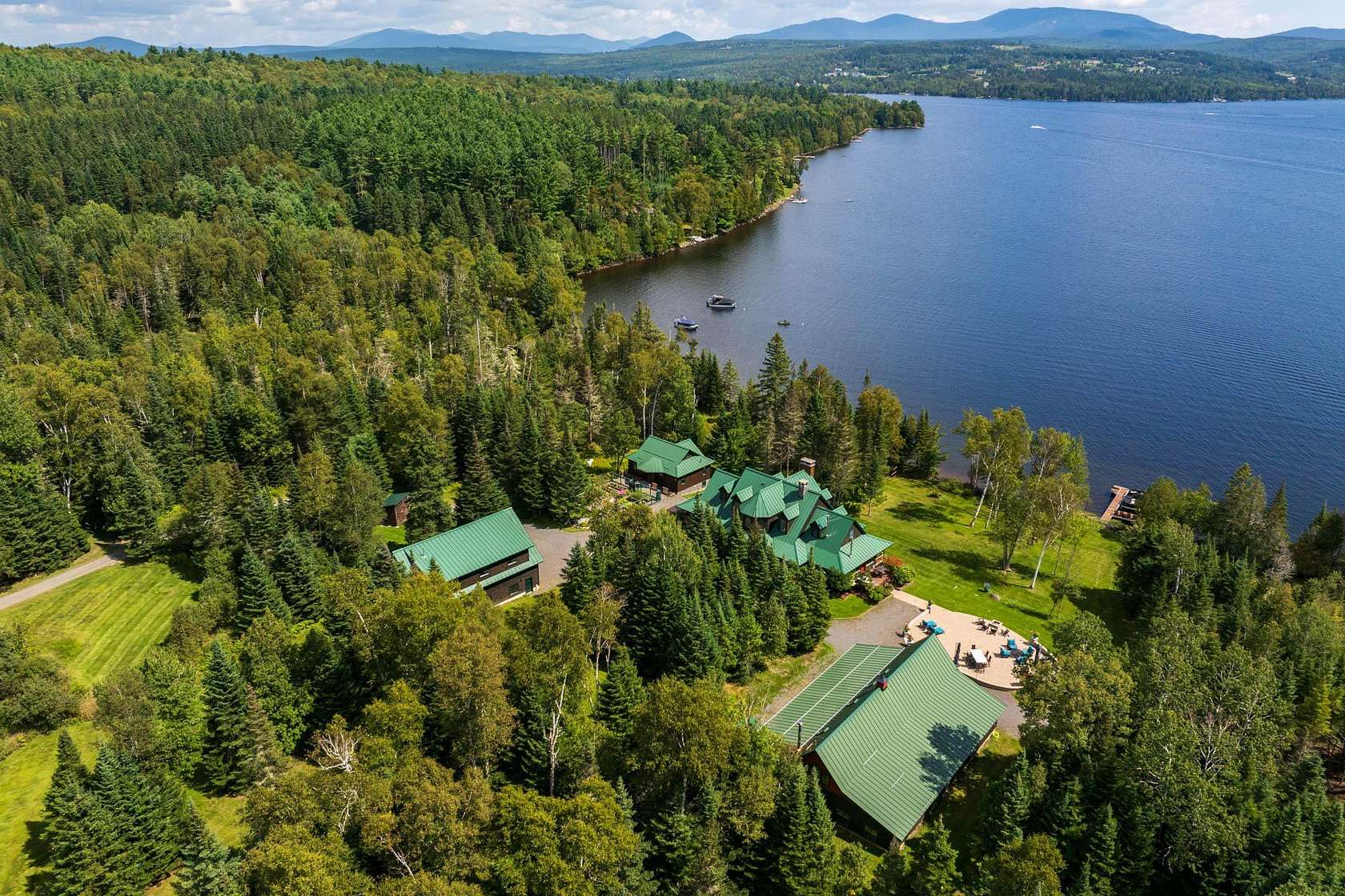 26.1 Acres of Recreational Land with Home for Sale in Rangeley, Maine