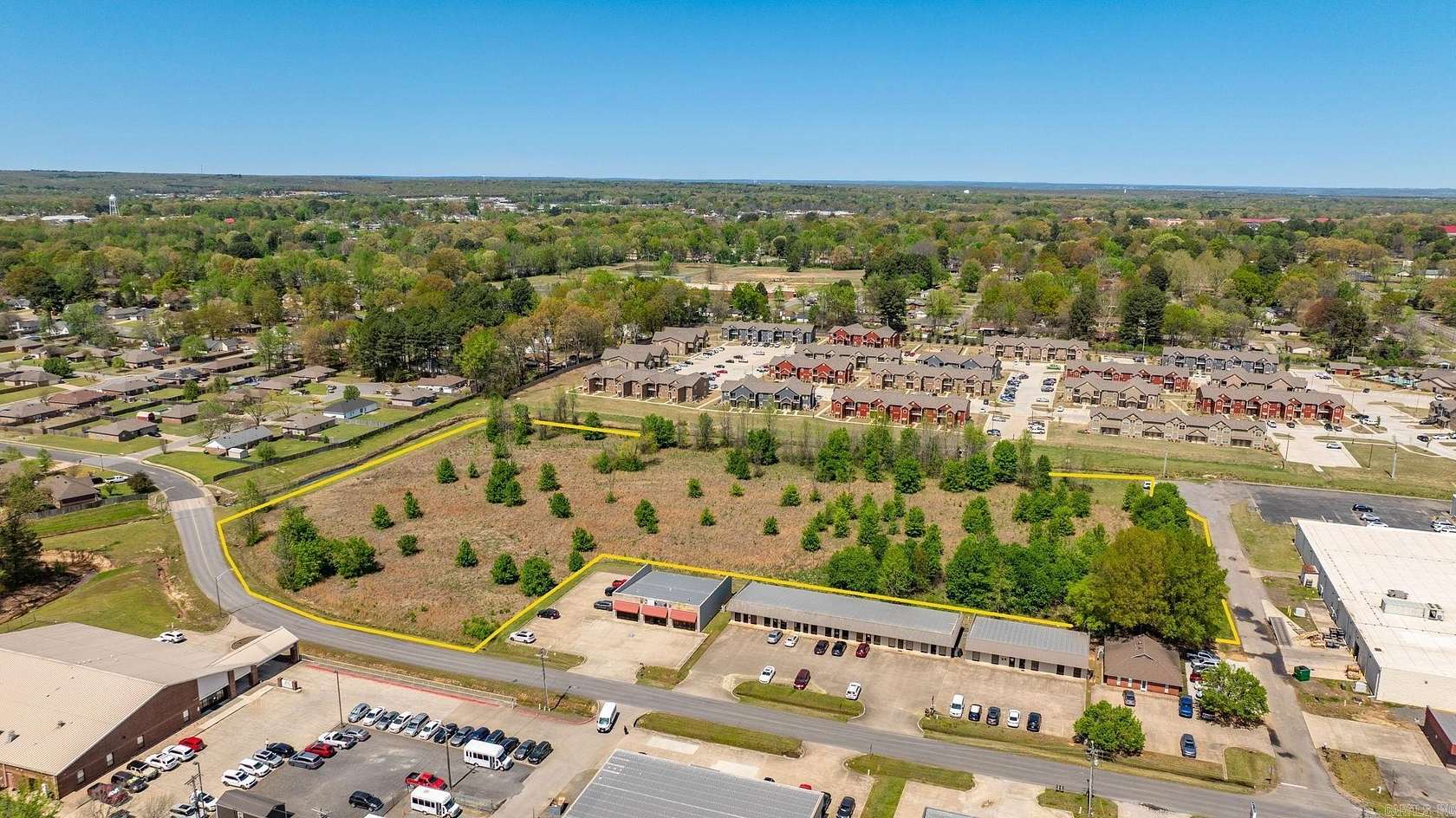 9.66 Acres of Commercial Land for Sale in Cabot, Arkansas