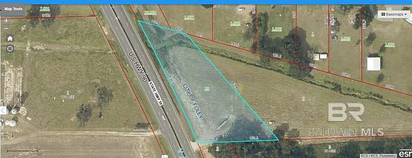 2 Acres of Commercial Land for Sale in Robertsdale, Alabama