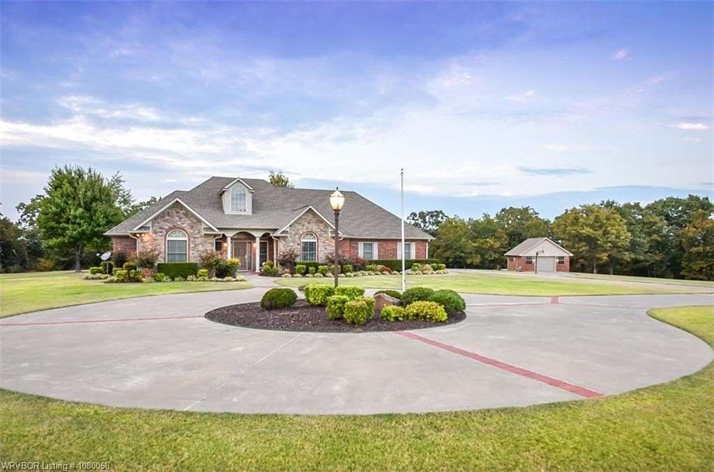 15.6 Acres of Land with Home for Sale in Roland, Oklahoma