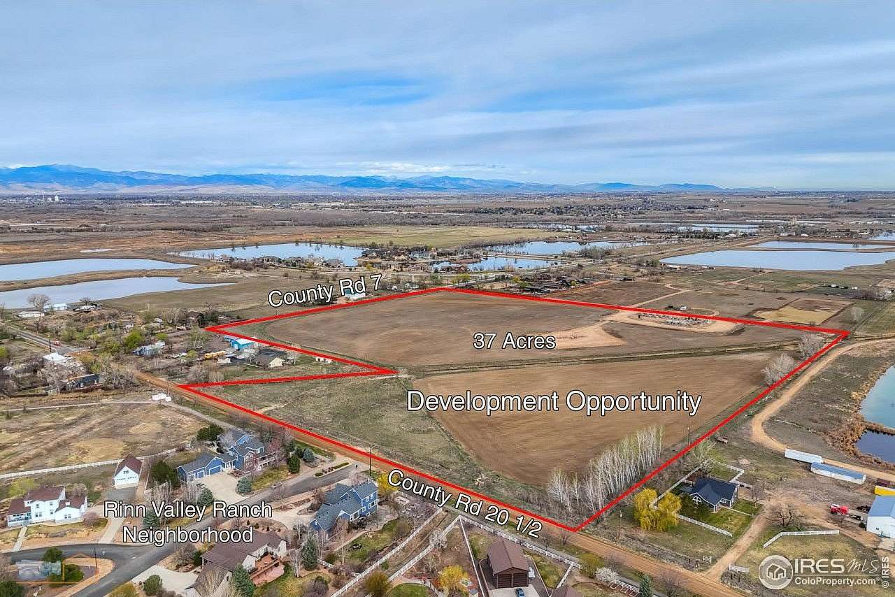 37 Acres of Land for Sale in Longmont, Colorado