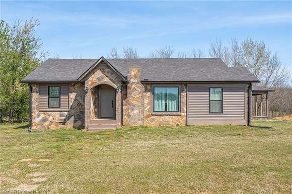 9.8 Acres of Residential Land with Home for Sale in Hackett, Arkansas