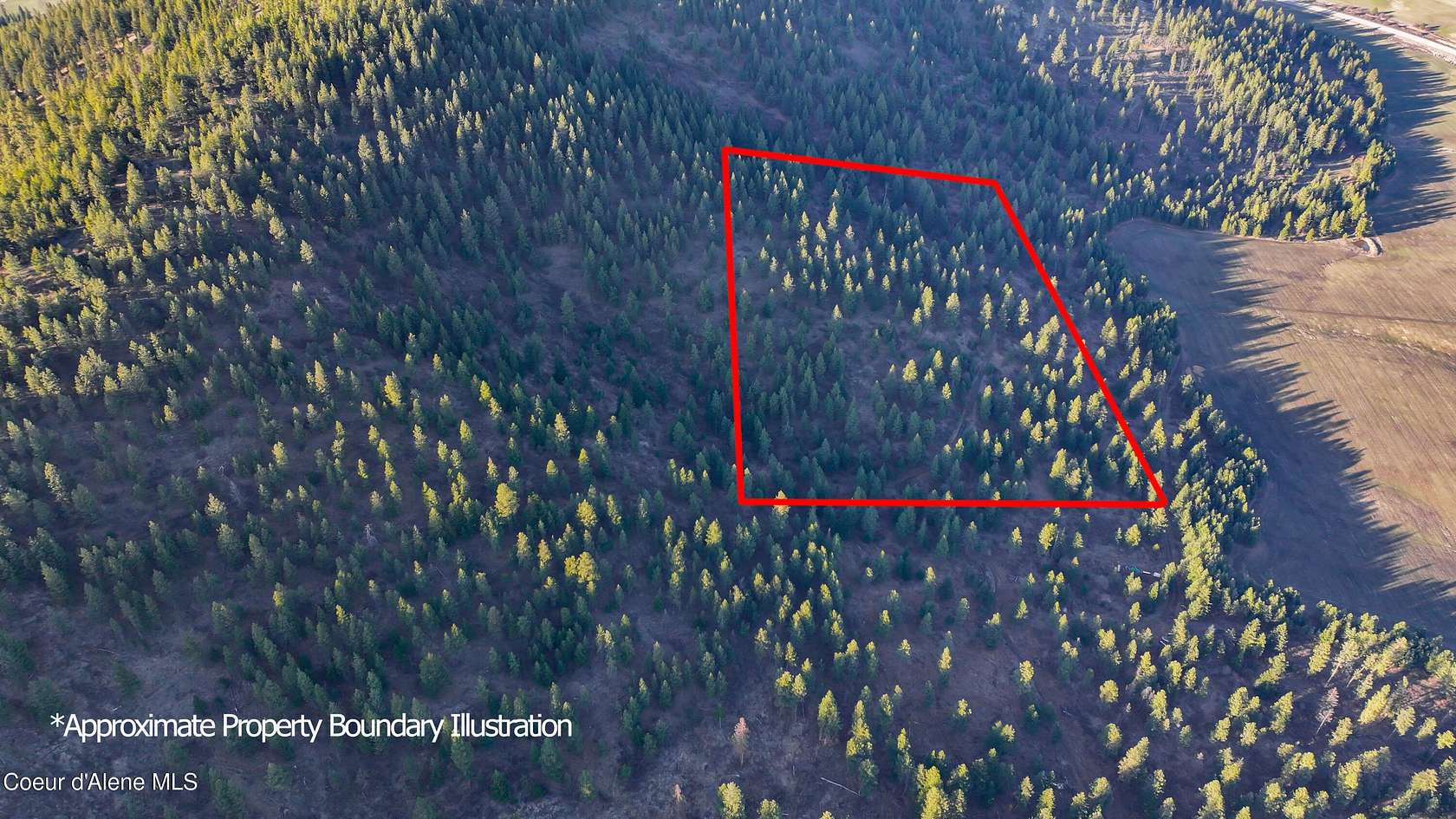 15 Acres of Recreational Land for Sale in Worley, Idaho