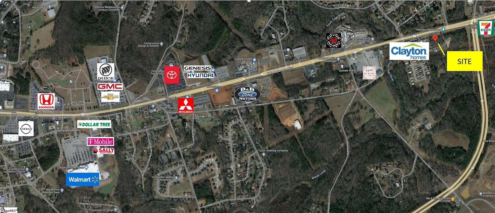 1 Acre of Commercial Land for Sale in Greer, South Carolina