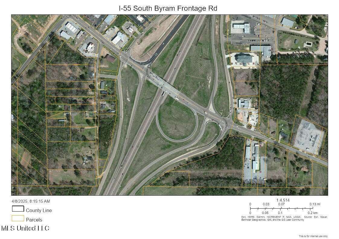 2.26 Acres of Commercial Land for Sale in Byram, Mississippi