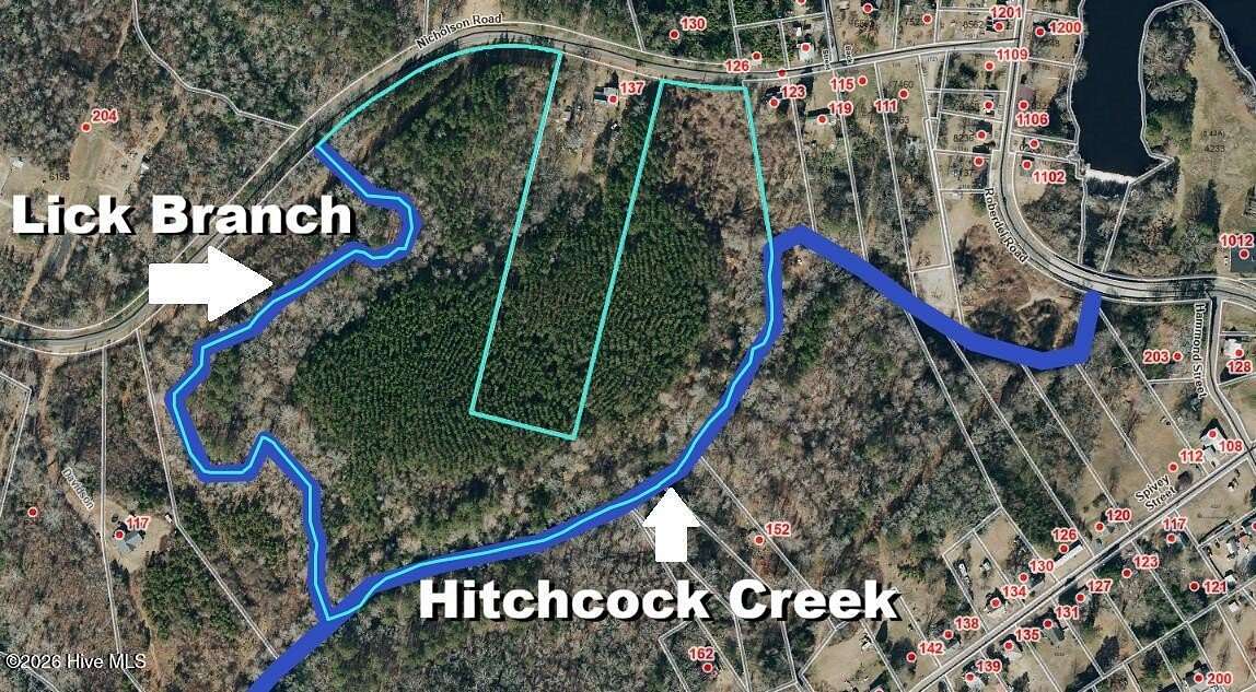 22.5 Acres of Recreational & Residential Land for Sale in Rockingham, North Carolina