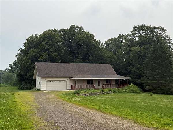 2.22 Acres of Residential Land with Home for Sale in Birchwood, Wisconsin