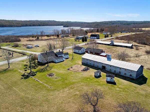 116 Acres of Agricultural Land with Home for Sale in Waldoboro, Maine