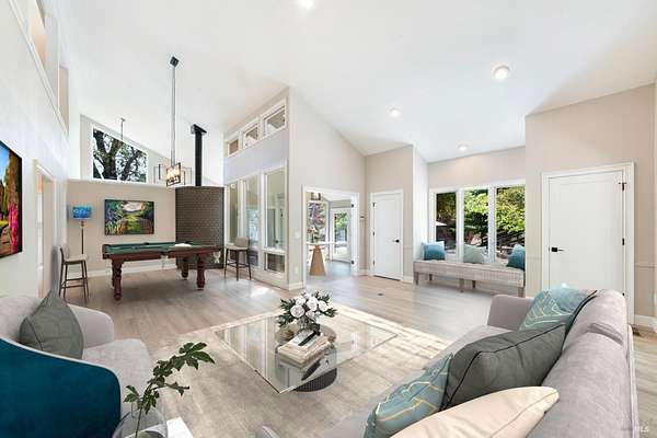 5.2 Acres of Residential Land with Home for Sale in Angwin, California