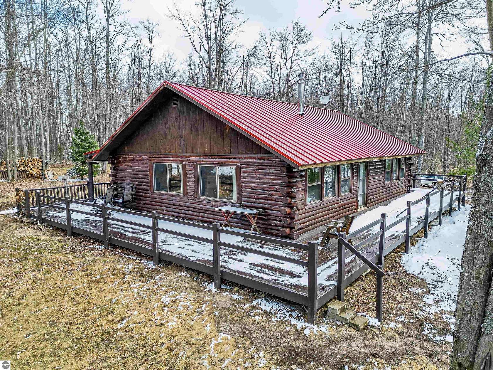 15 Acres of Land with Home for Sale in Frederic, Michigan