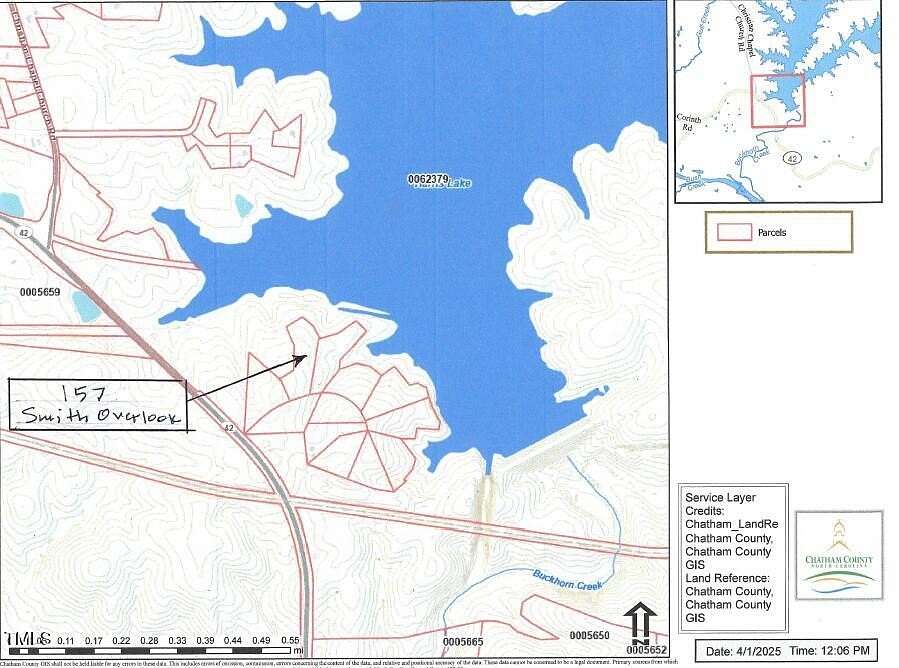 4.65 Acres of Land for Sale in New Hill, North Carolina