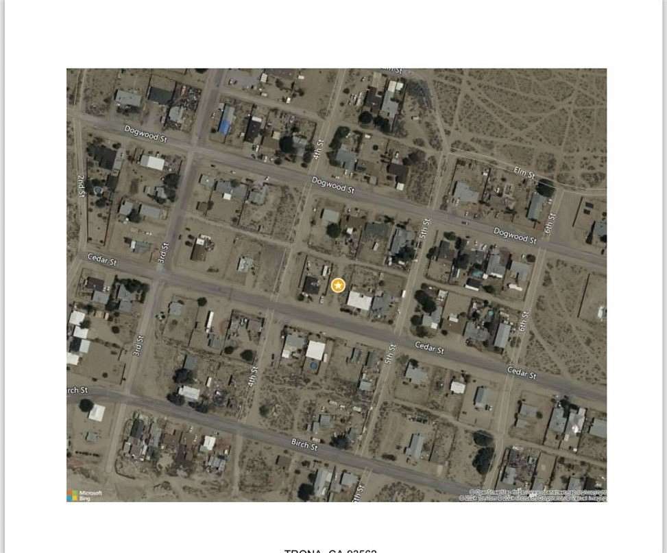 0.16 Acres of Residential Land for Sale in Trona, California
