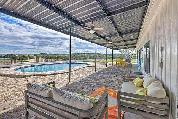 18 Acres of Land with Home for Sale in Fredericksburg, Texas