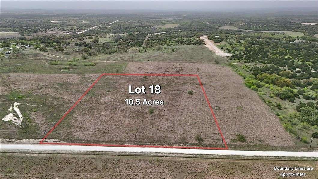 10.5 Acres of Land for Sale in Goldthwaite, Texas
