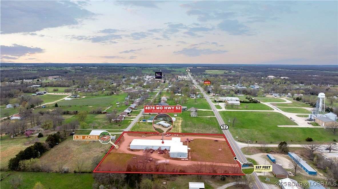 3.38 Acres of Mixed-Use Land for Sale in Stover, Missouri