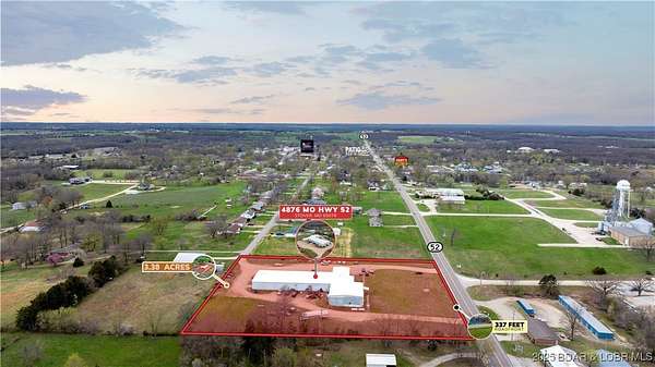 3.38 Acres of Mixed-Use Land for Sale in Stover, Missouri