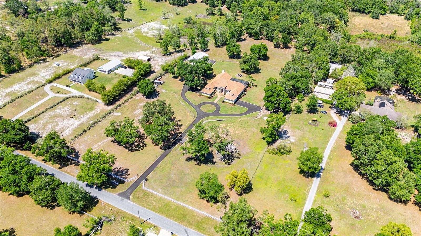 10.3 Acres of Land with Home for Sale in Dade City, Florida