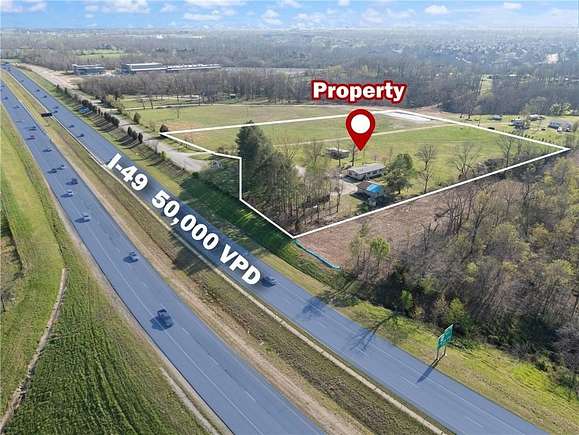 6.62 Acres of Mixed-Use Land for Sale in Bentonville, Arkansas
