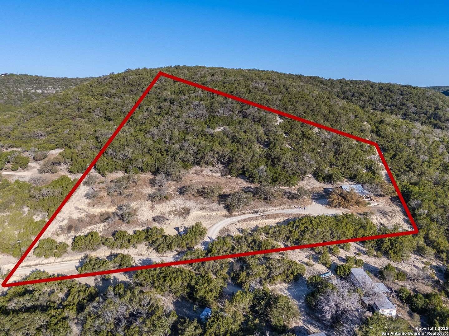 10.2 Acres of Land with Home for Sale in Medina, Texas