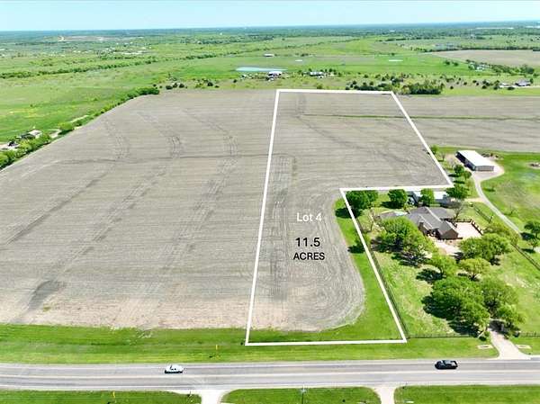 11.5 Acres of Land for Sale in Ennis, Texas