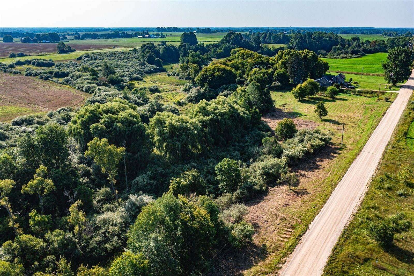 30 Acres of Agricultural Land with Home for Sale in Ludington, Michigan