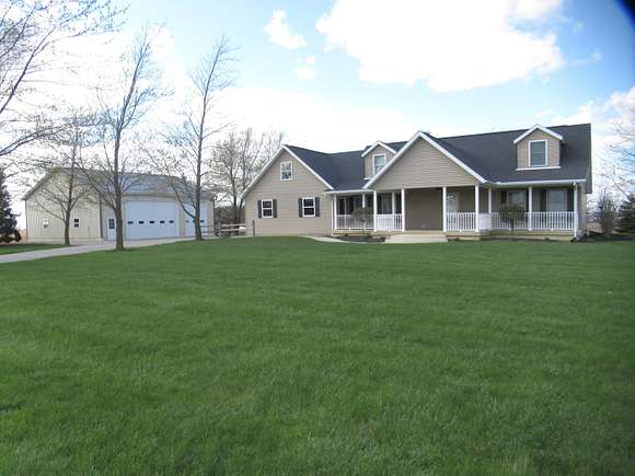 3.5 Acres of Residential Land with Home for Sale in New Weston, Ohio