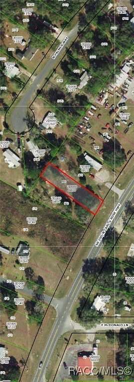 0.54 Acres of Mixed-Use Land for Sale in Hernando, Florida