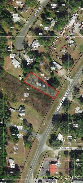 0.54 Acres of Mixed-Use Land for Sale in Hernando, Florida