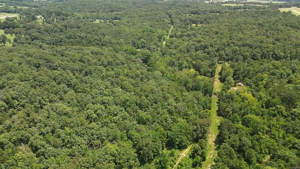 35.5 Acres of Land with Home for Sale in Pineville, Arkansas