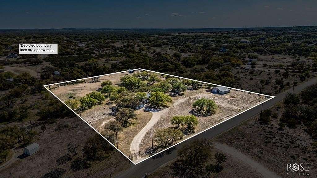 6.6 Acres of Residential Land with Home for Sale in Christoval, Texas