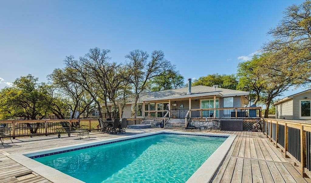 6.6 Acres of Residential Land with Home for Sale in Christoval, Texas