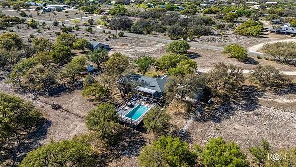 6.6 Acres of Residential Land with Home for Sale in Christoval, Texas