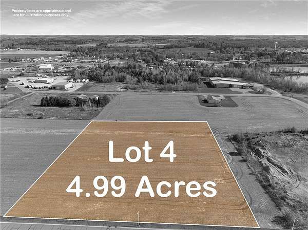 4.8 Acres of Commercial Land for Sale in Barron, Wisconsin
