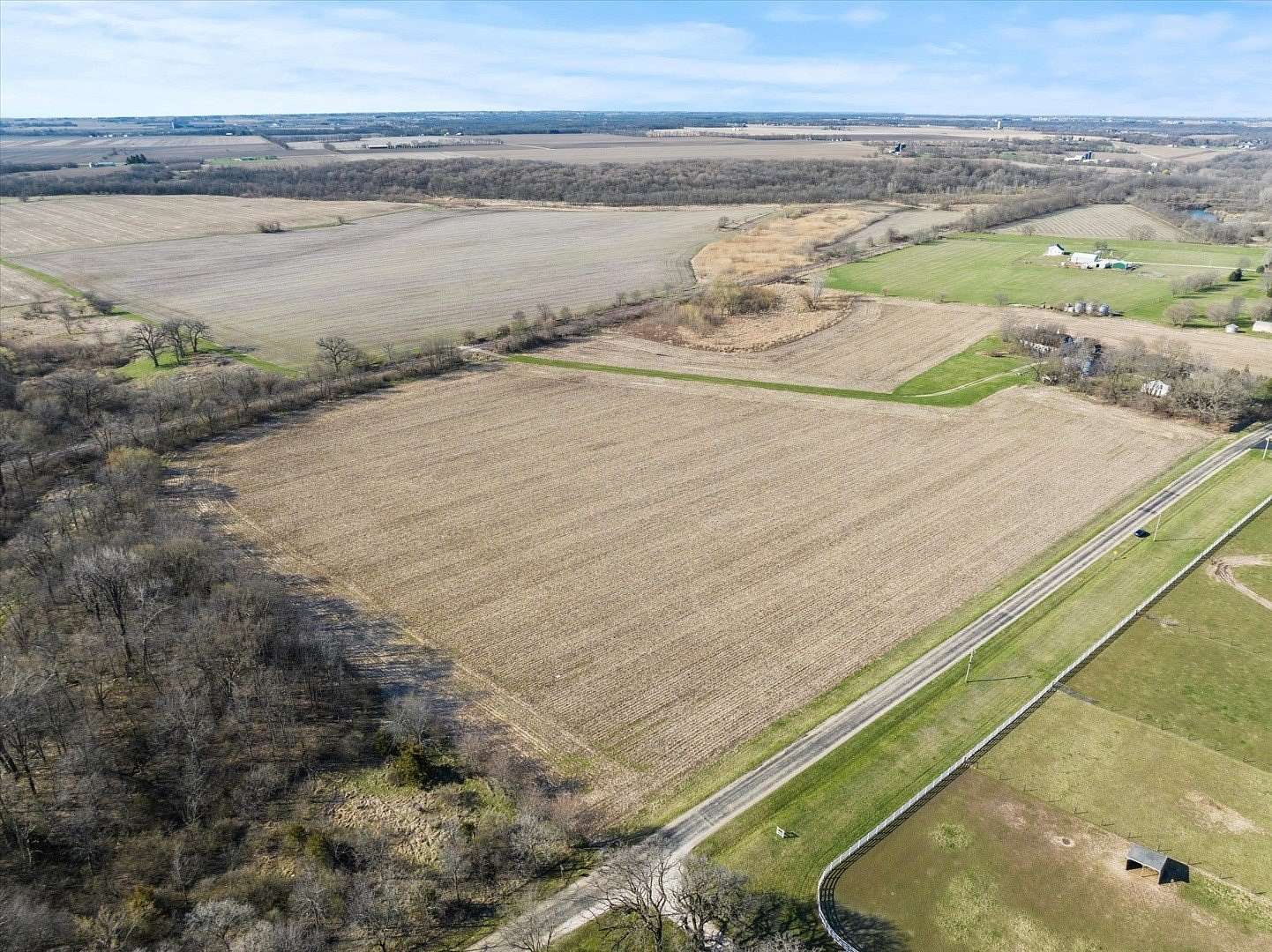 222 Acres of Recreational Land & Farm for Sale in Sheridan, Illinois