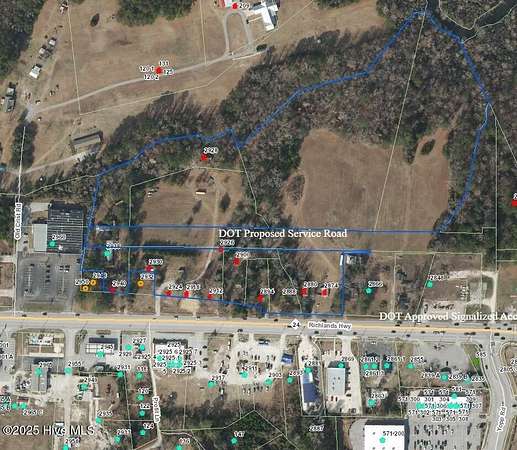 17.5 Acres of Mixed-Use Land for Sale in Jacksonville, North Carolina