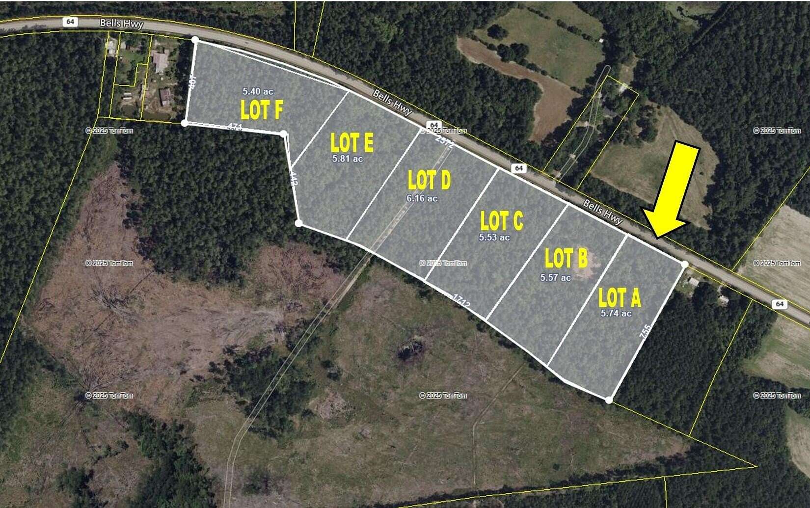 5.7 Acres of Land for Sale in Walterboro, South Carolina
