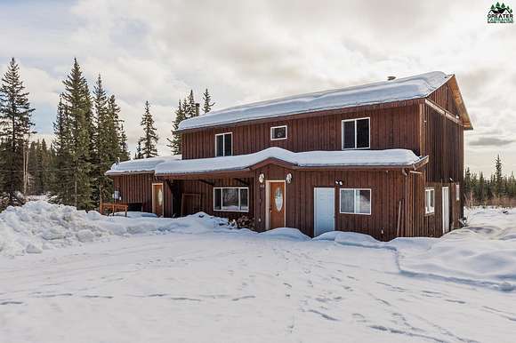 5 Acres of Residential Land with Home for Sale in Fairbanks, Alaska