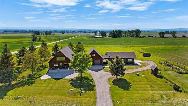 8.69 Acres of Residential Land with Home for Sale in Belgrade, Montana