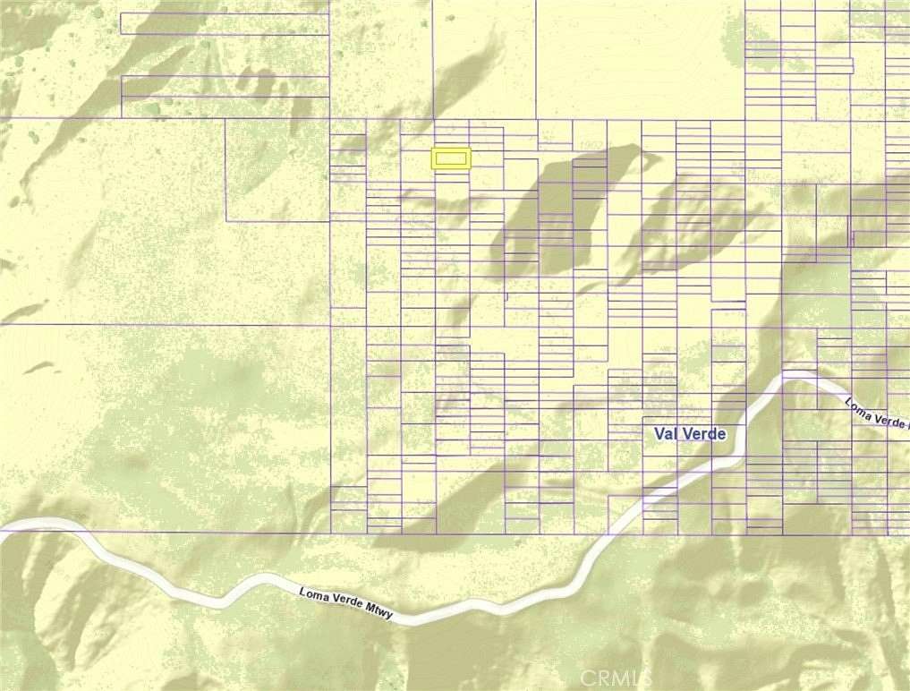 0.13 Acres of Land for Sale in Val Verde, California