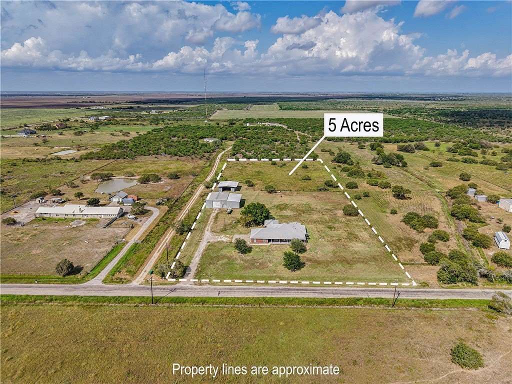 4.5 Acres of Residential Land with Home for Sale in Aransas Pass, Texas