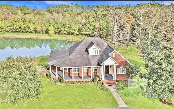 5 Acres of Residential Land with Home for Sale in Bay Minette, Alabama