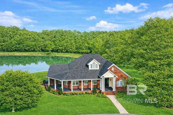 5 Acres of Land with Home for Sale in Bay Minette, Alabama