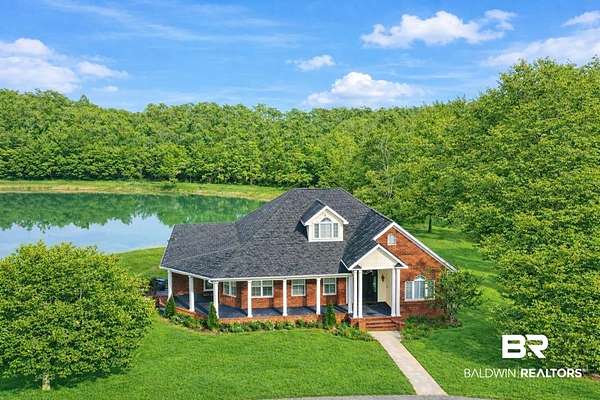 5 Acres of Land with Home for Sale in Bay Minette, Alabama