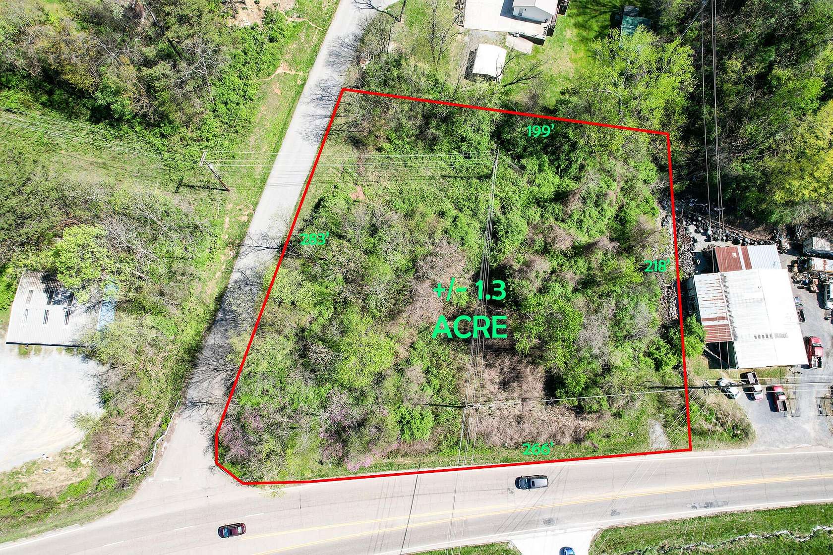 1.3 Acres of Commercial Land for Sale in Morristown, Tennessee