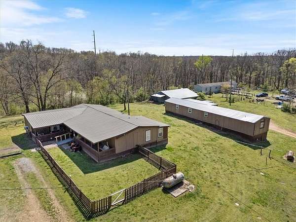 7 Acres of Residential Land with Home for Sale in Decatur, Arkansas